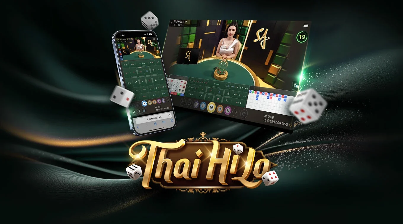 SA Gaming Thai HiLo的11為何獨立一格?Hi、Lo與三骰合計的分界官方作品介紹圖