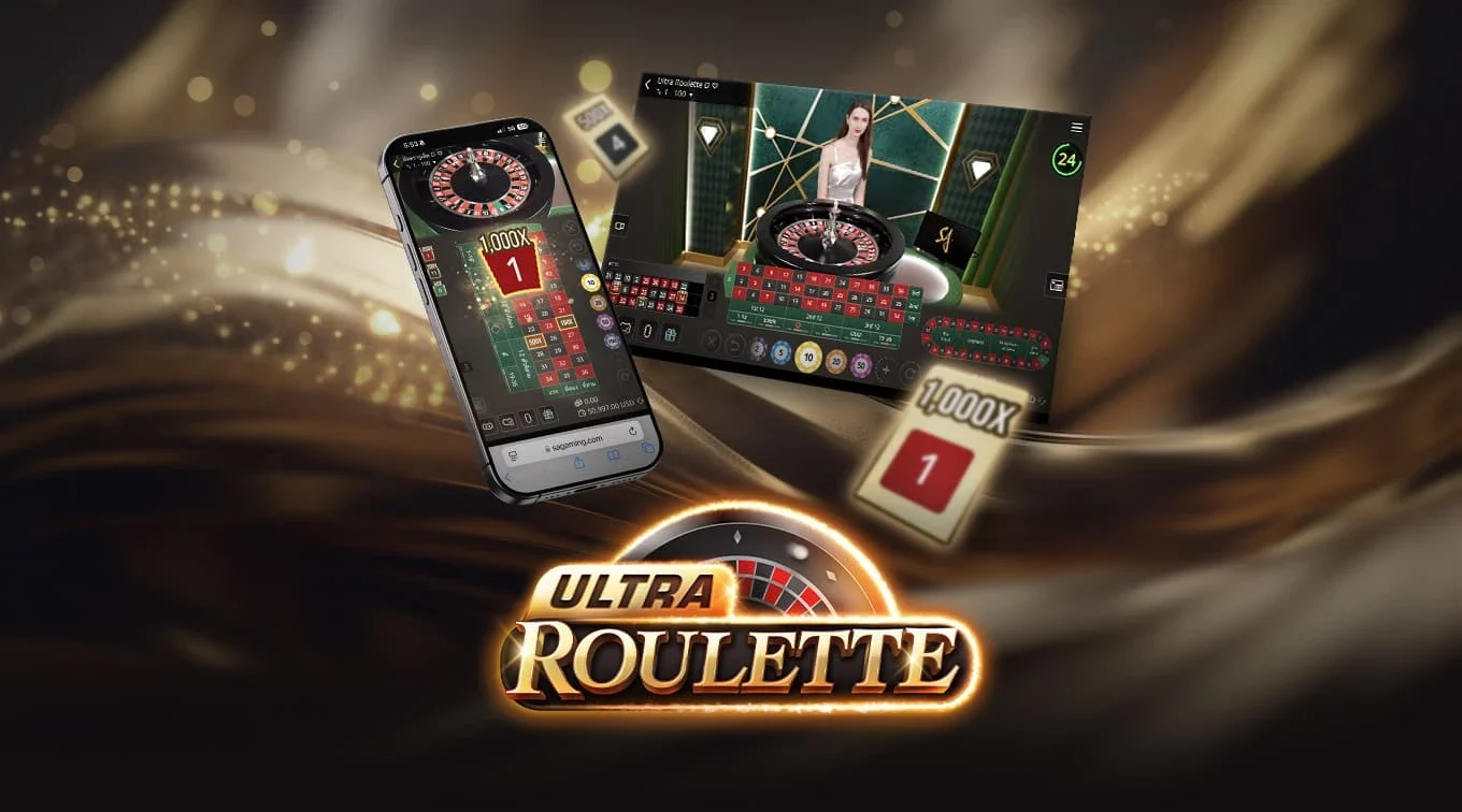 SA Gaming Ultra Roulette倍數怎麼看?先認清直注條件與倒數結束後的變化官方作品介紹圖
